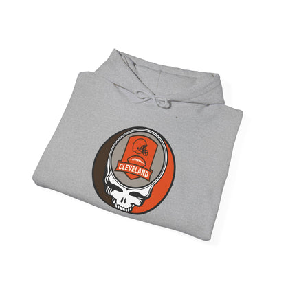 Cleveland Football Stealie Grateful Dead Hoodie - NFL