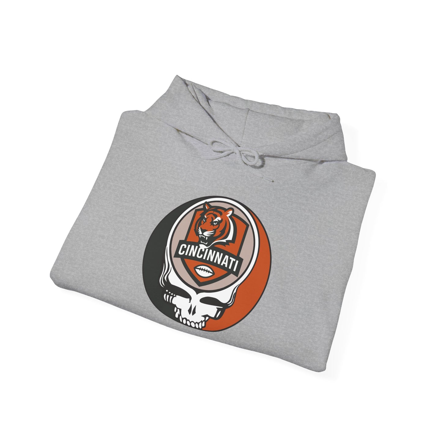 Cincinnati Football Stealie Grateful Dead Hoodie - NFL