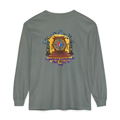 Grateful Dead Chinese New Year Concert Two-Sided Long-Sleeve Tee - Garment-dyed