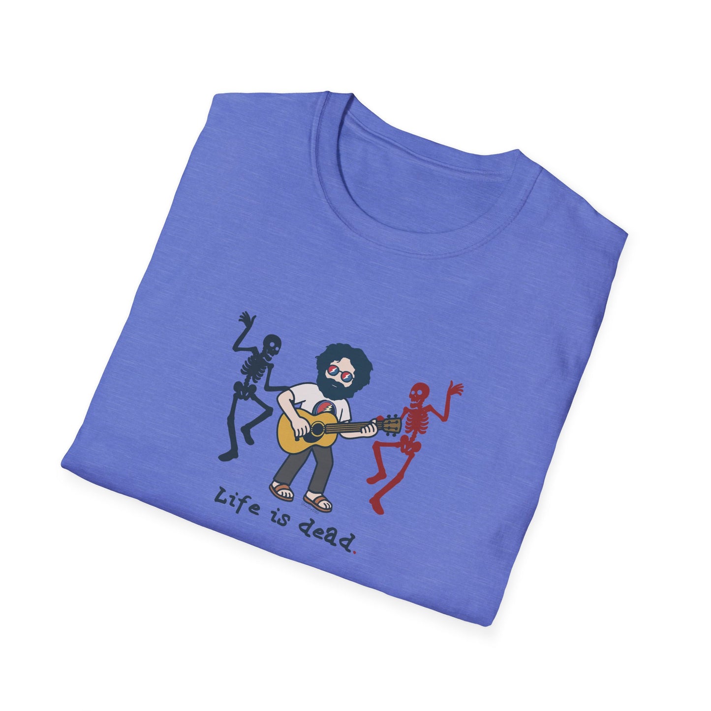Jammin' Jerry And His Friends - Life is dead. Grateful Dead TShirt