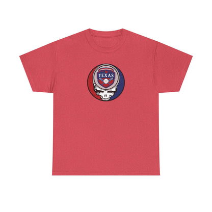 Texas Rangers Grateful Dead Steal Your Face T-Shirt - MLB