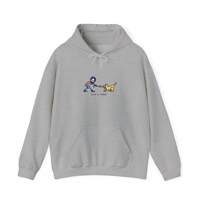 Life is dead. Jerry and His Best Friend Grateful Dead Unisex Hoodie