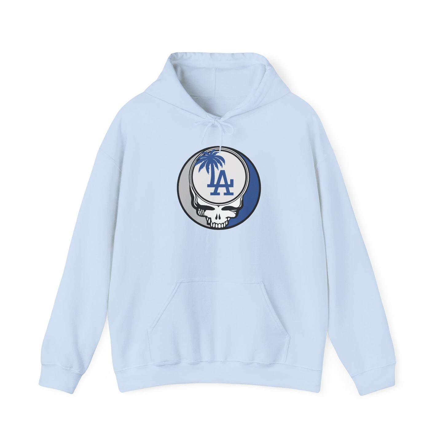 Los Angeles Dodgers Grateful Dead Unisex Heavy Blend Hoodie