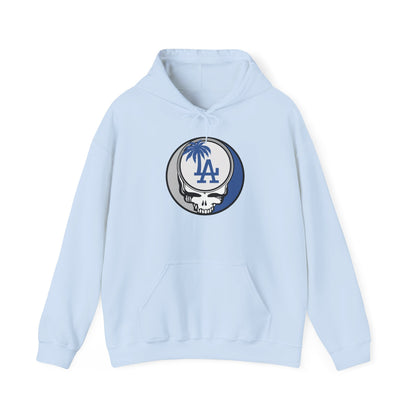 Los Angeles Dodgers Grateful Dead Unisex Heavy Blend Hoodie