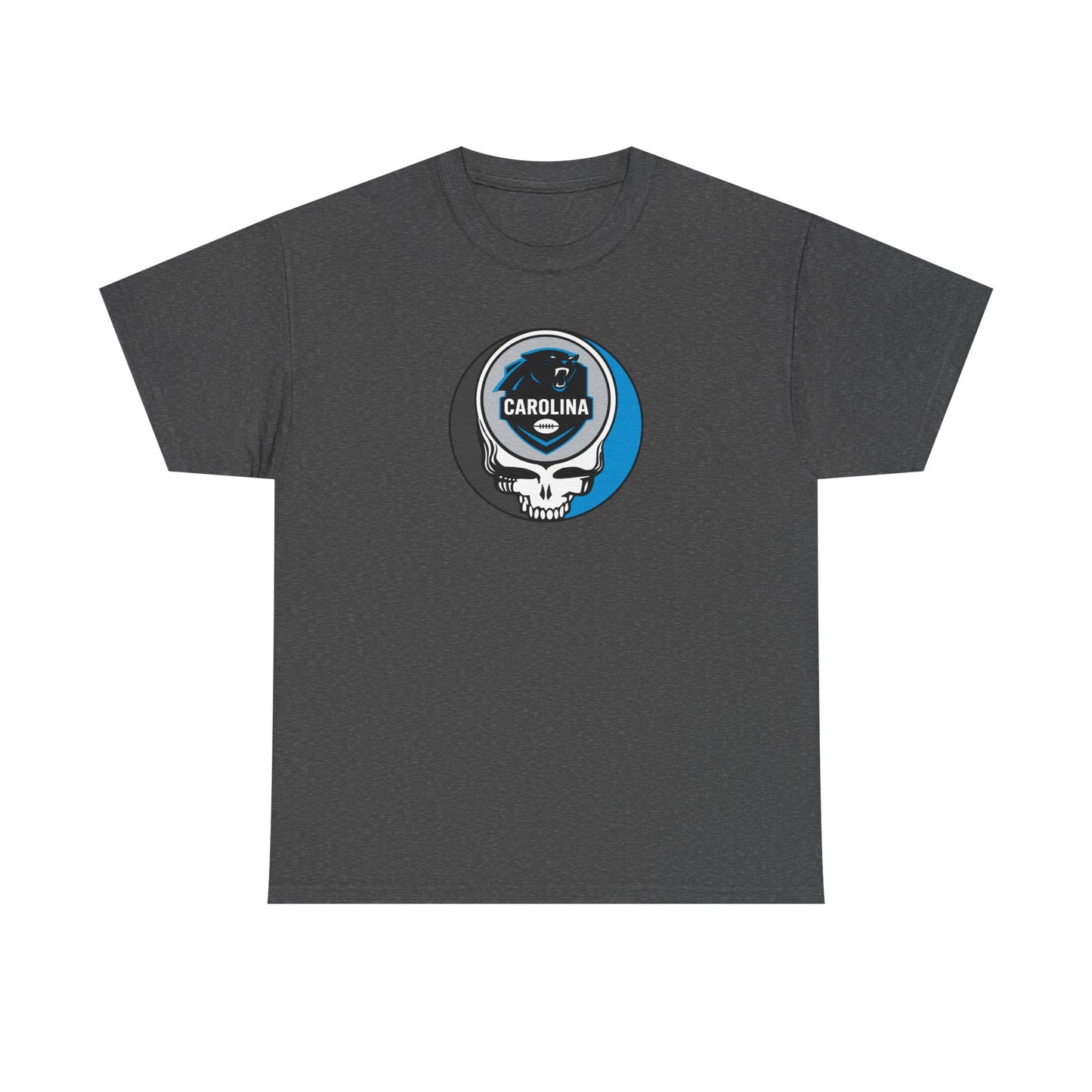 Carolina Panthers Grateful Dead Steal Your Face T-Shirt - NFL