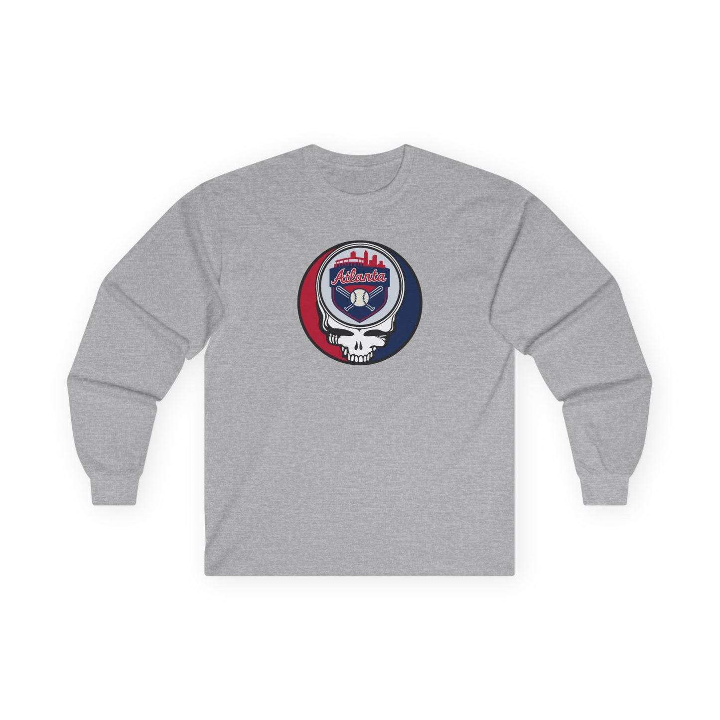 Atlanta Braves Classic Stealie Long Sleeve Tee - MLB