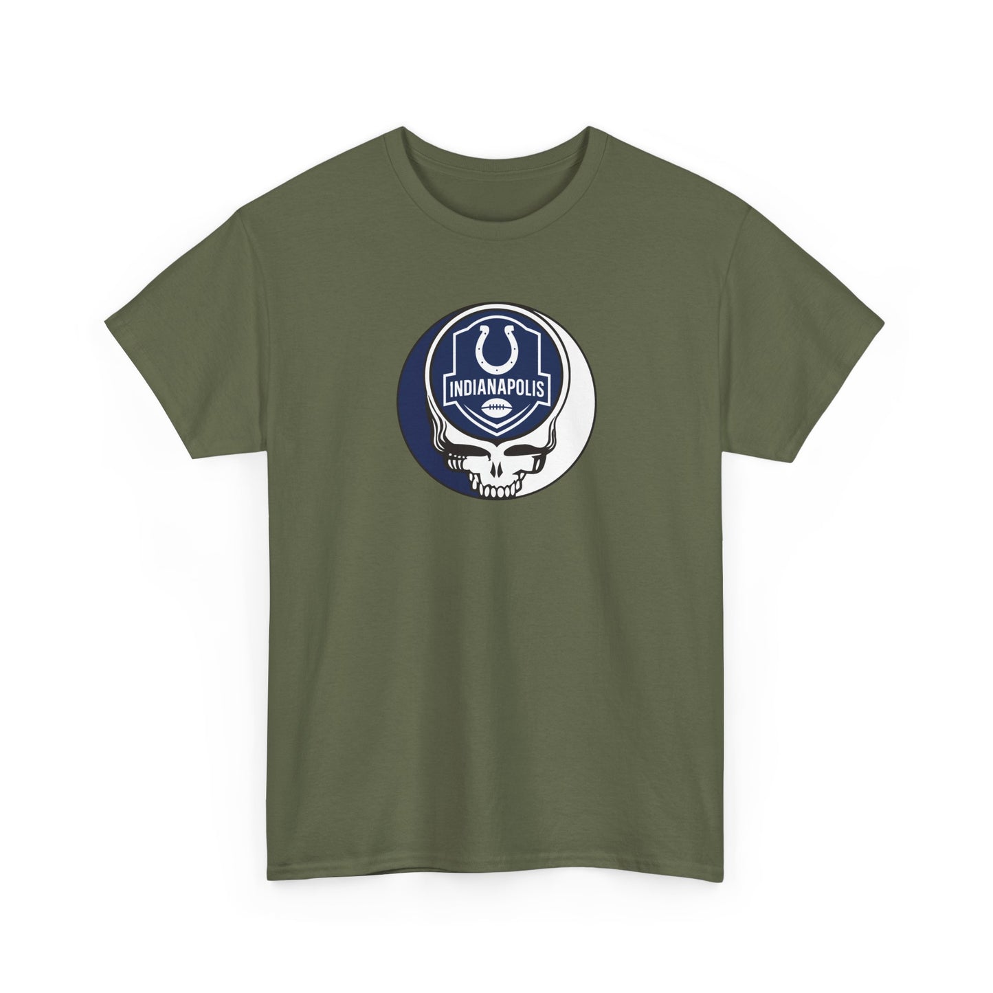 Indianapolis Colts Stealie Grateful Dead Steal Your Face T-Shirt - NFL