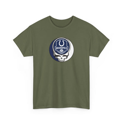 Indianapolis Colts Stealie Grateful Dead Steal Your Face T-Shirt - NFL