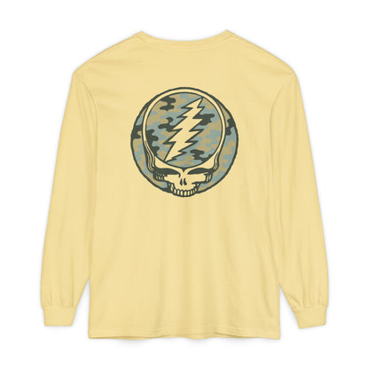 Camo Stealie Two-Sided Vineyard Collection Garment-Dyed Long Sleeve