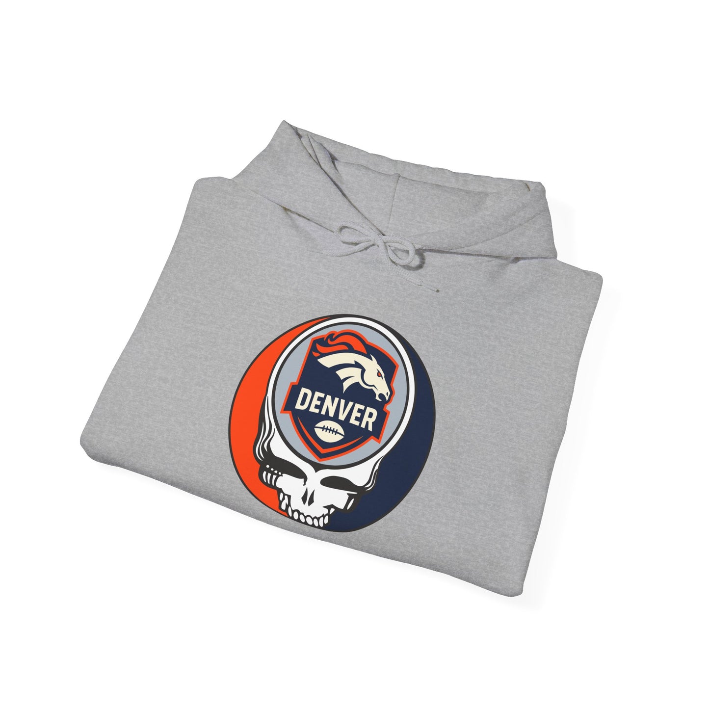 Life is dead. Grateful Grateful Gridiron Collection Denver Football Stealie Hoodie