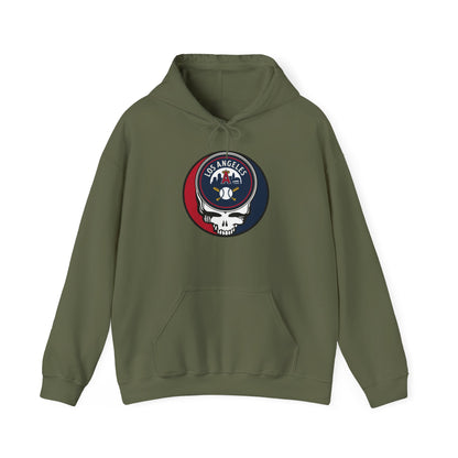 Los Angeles Angels Grateful Dead Unisex Heavy Blend Hoodie - Hooded Sweatshirt