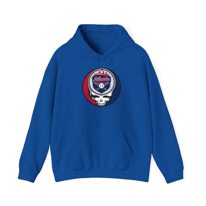 Atlanta Braves Grateful Dead Unisex Heavy Blend Hoodie - Hooded Sweatshirt