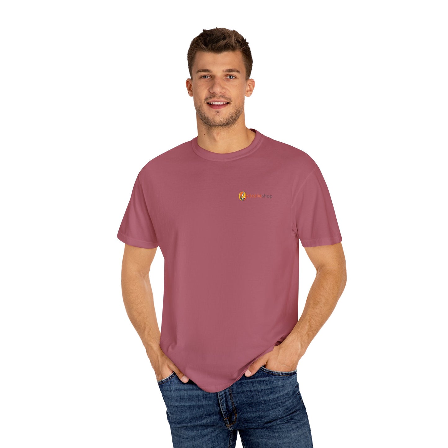 Lax Bear Unisex Garment-Dyed T-shirt
