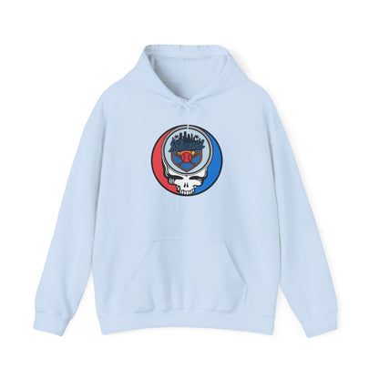 Miami Marlins Grateful Dead Unisex Heavy Blend Hoodie - Hooded Sweatshirt