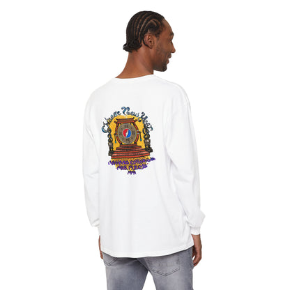 Grateful Dead Chinese New Year Concert Two-Sided Long-Sleeve Tee - Garment-dyed