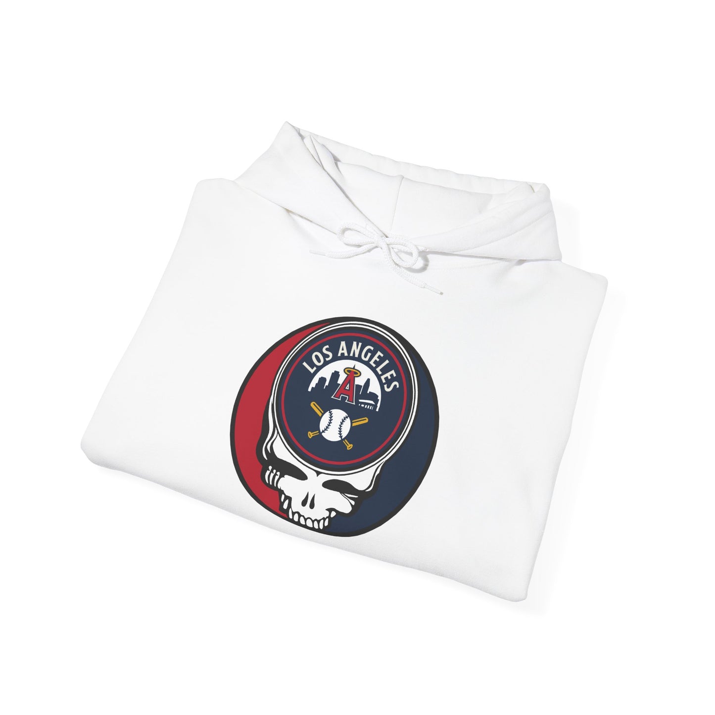 Los Angeles Angels Grateful Dead Unisex Heavy Blend Hoodie - Hooded Sweatshirt