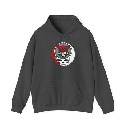 Arizona Cardinals Stealie Grateful Dead Hooded Sweatshirt - NFL