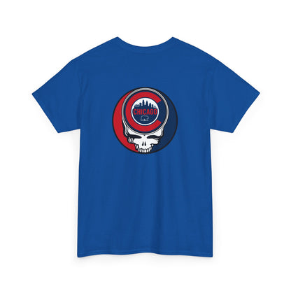 Chicago Cubs Two-Sided Grateful Dead Steal Your Face T-Shirt - MLB