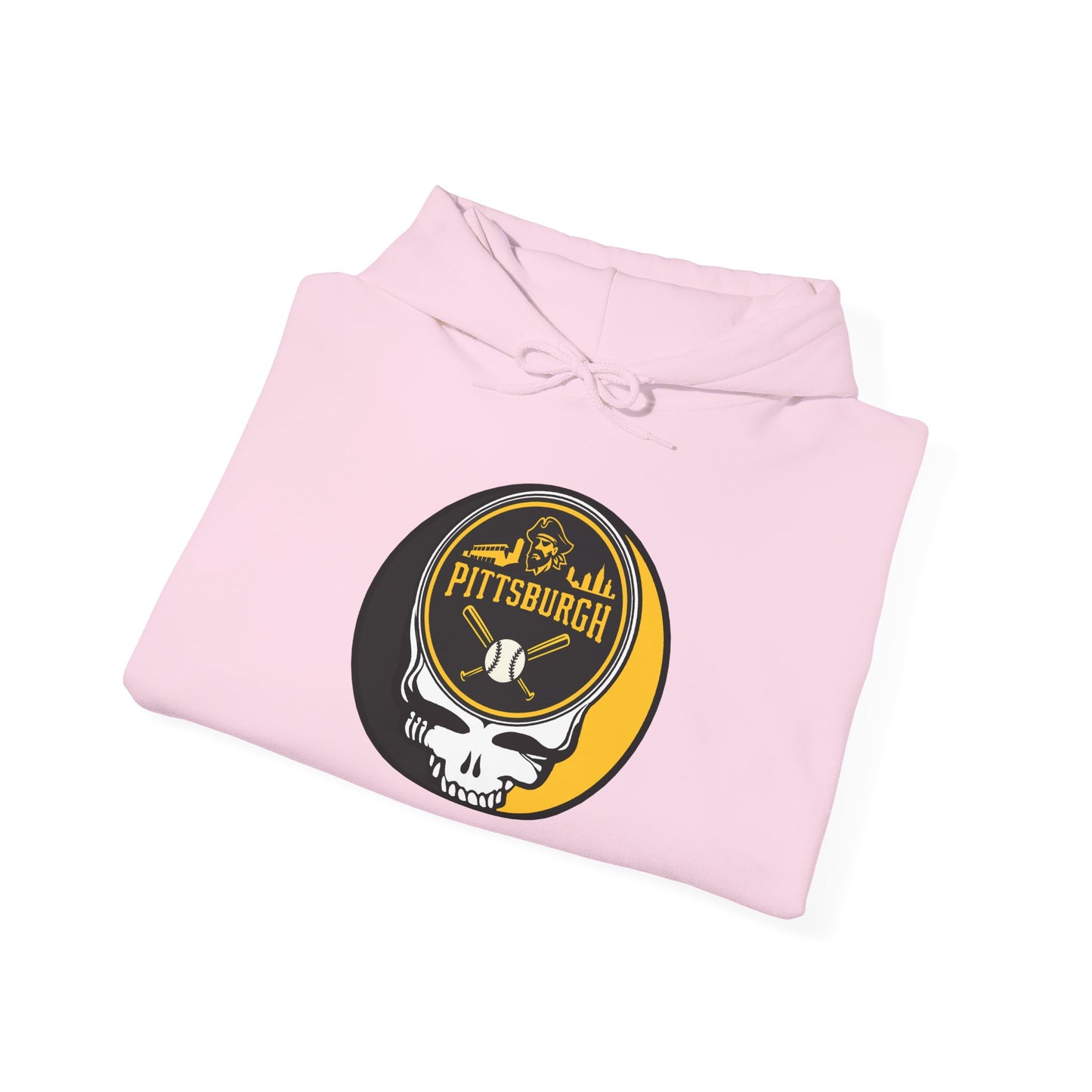 Pittsburgh Pirates Grateful Dead Unisex Heavy Blend Hoodie - MLB