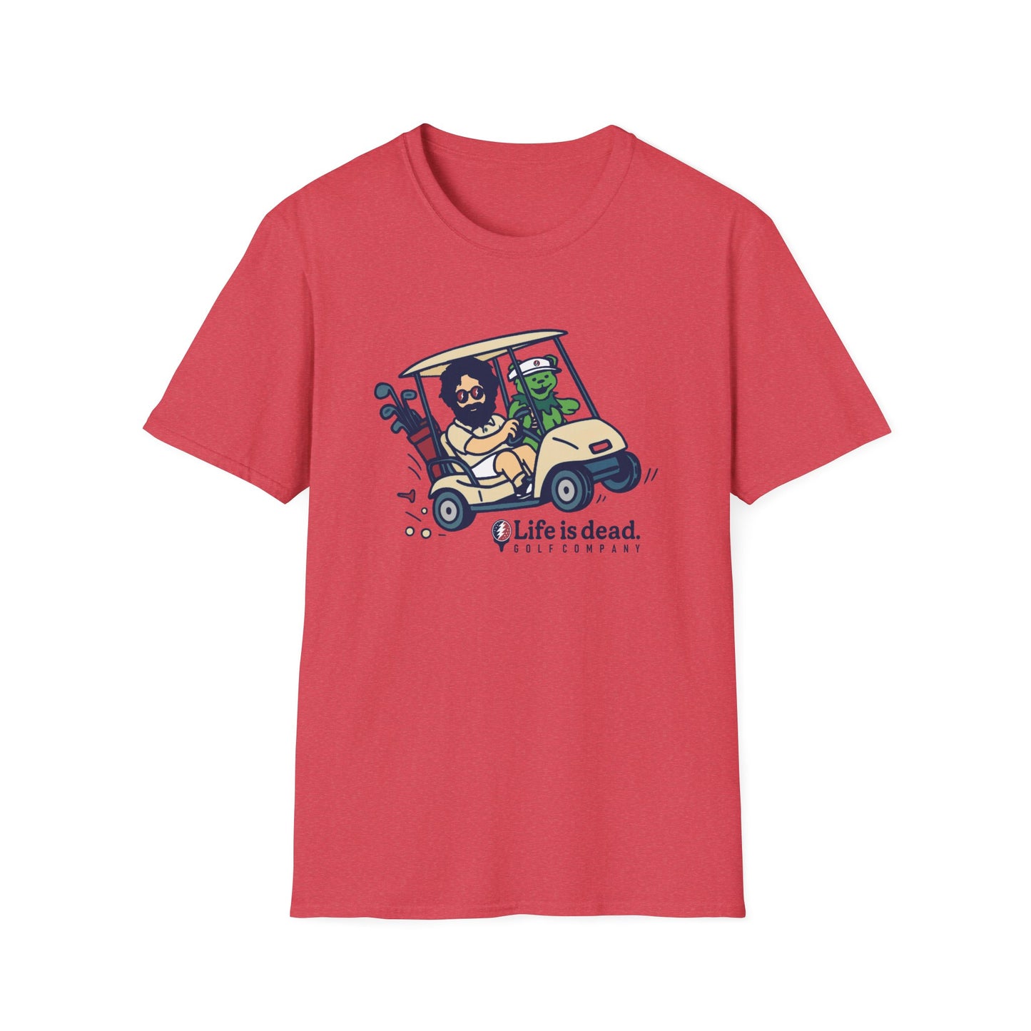 Joy Ridin' Jerry and The Bear Life is dead. Golf Company T-Shirt