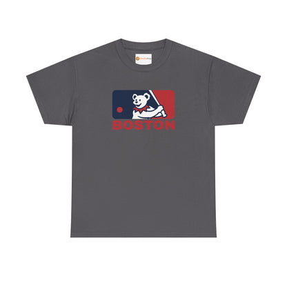 Red Sox MLB Logo Grateful Dead Steal Your Face T-Shirt