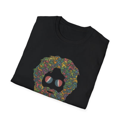 Jerry Garcia Dancing Bears Face - Vineyard Collection Grateful Dead TShirt