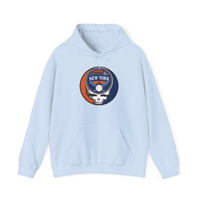 New York Mets Stealie Grateful Dead Unisex Heavy Blend Hoodie - MLB