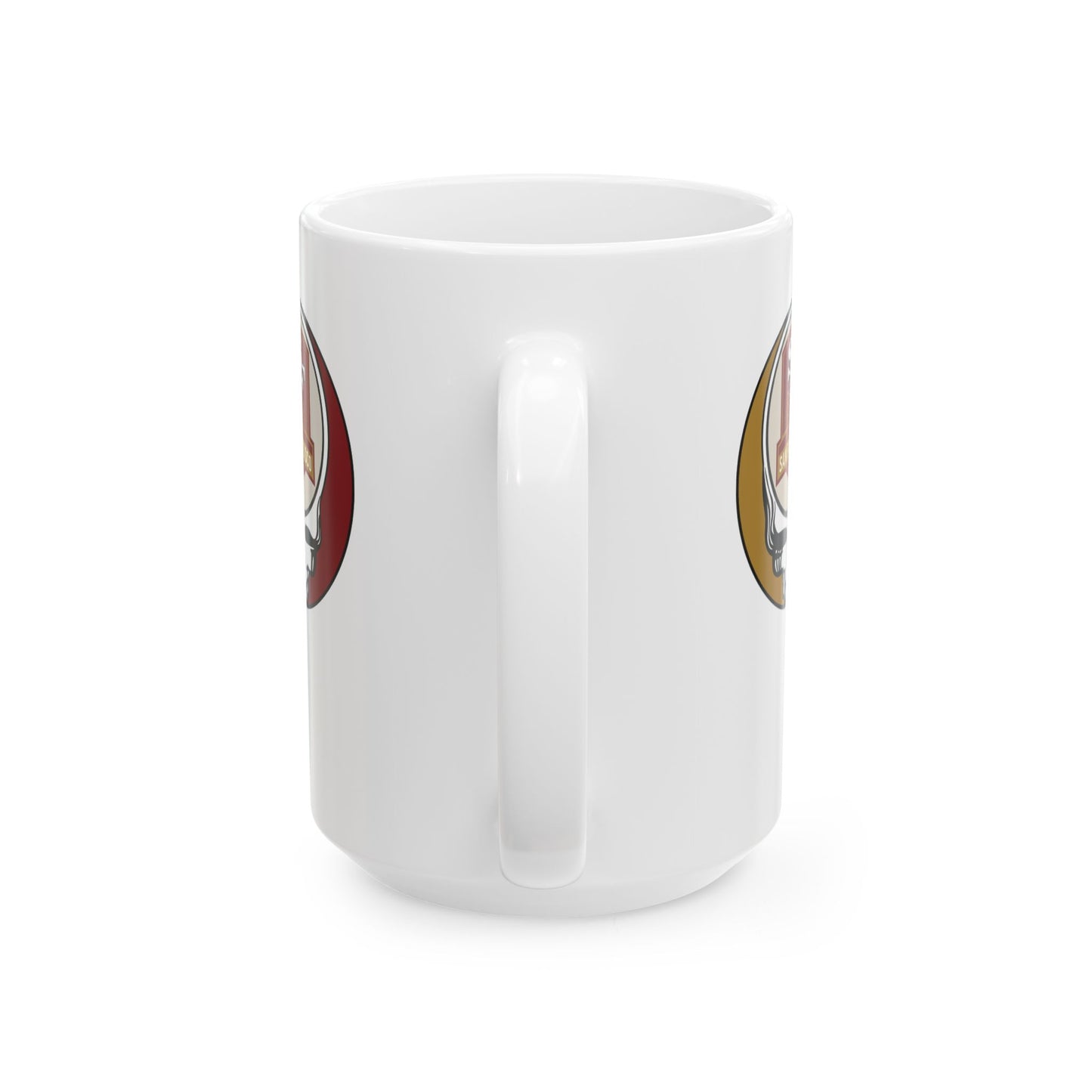 San Francisco Football Stealie Ceramic Coffee Mug - 15ounce - NFL