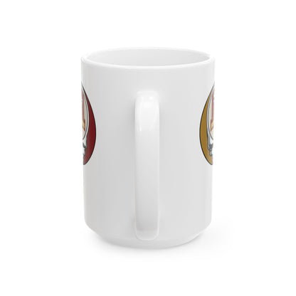 San Francisco Football Stealie Ceramic Coffee Mug - 15ounce - NFL
