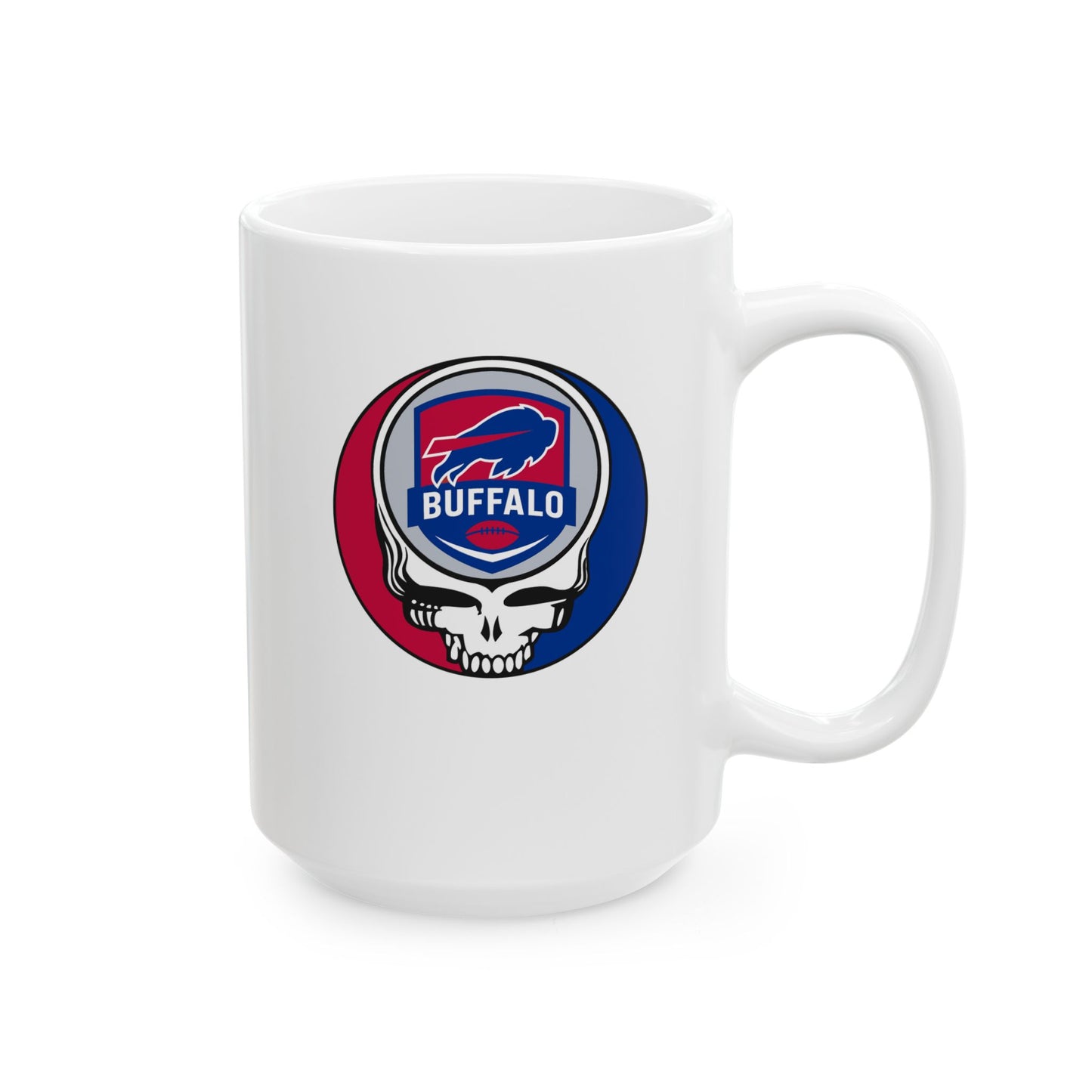 Buffalo Football Stealie Ceramic Coffee Mug - NFL