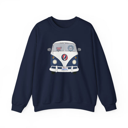 Jerry's Takin' The Bus Life is dead. Crewneck Sweatshirt