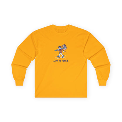 Life is dead. Skier Jerry - Grateful Dead Long Sleeve Tee