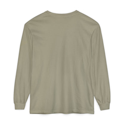 Ski New Hampshire - Life is dead. Mountain Collection Garment-Dyed Long Sleeve T-Shirt