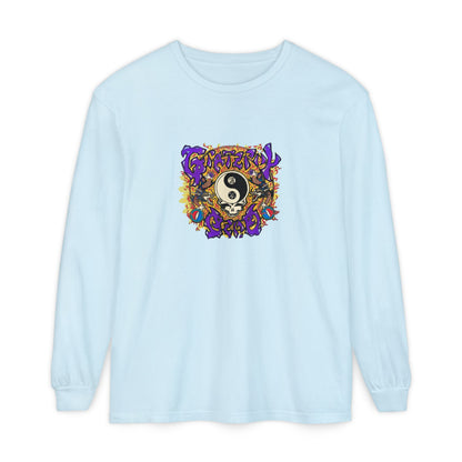Grateful Dead Chinese New Year Concert Two-Sided Long-Sleeve Tee - Garment-dyed