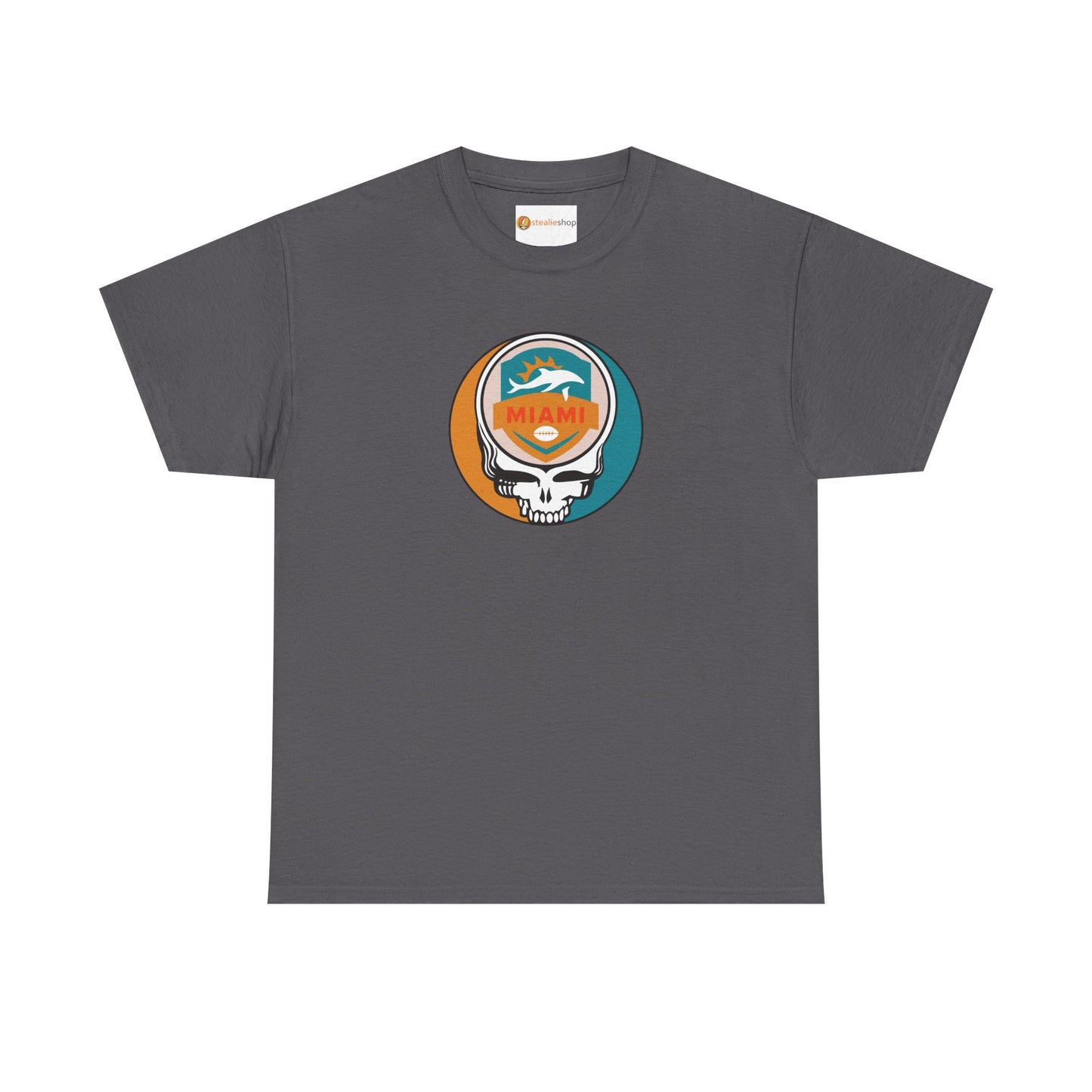 Miami Football Steal Your Face T-Shirt - Dolphins / NFL