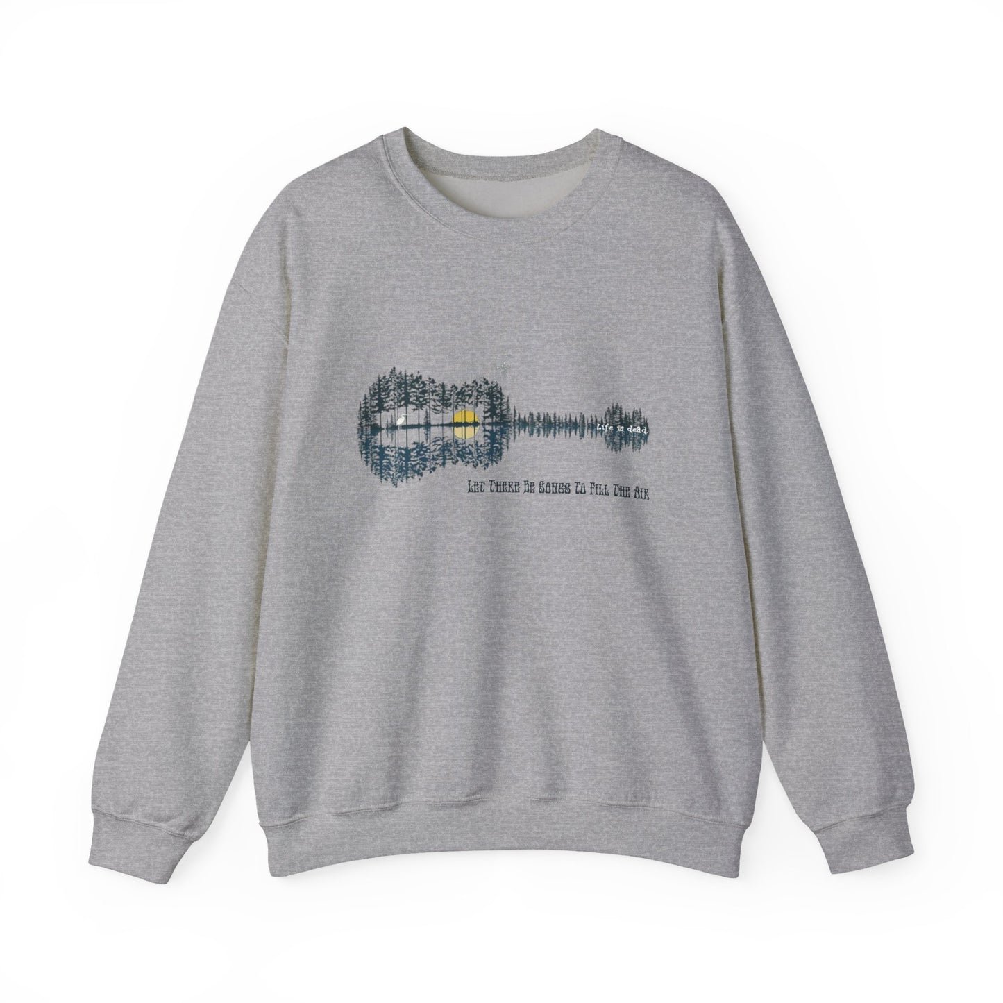 Life is dead. Ripple Crewneck Sweatshirt