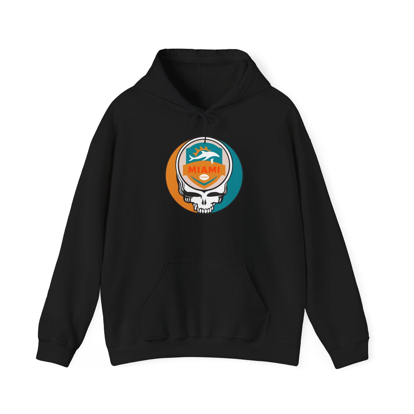 Miami Football Stealie Grateful Dead Hoodie - NFL