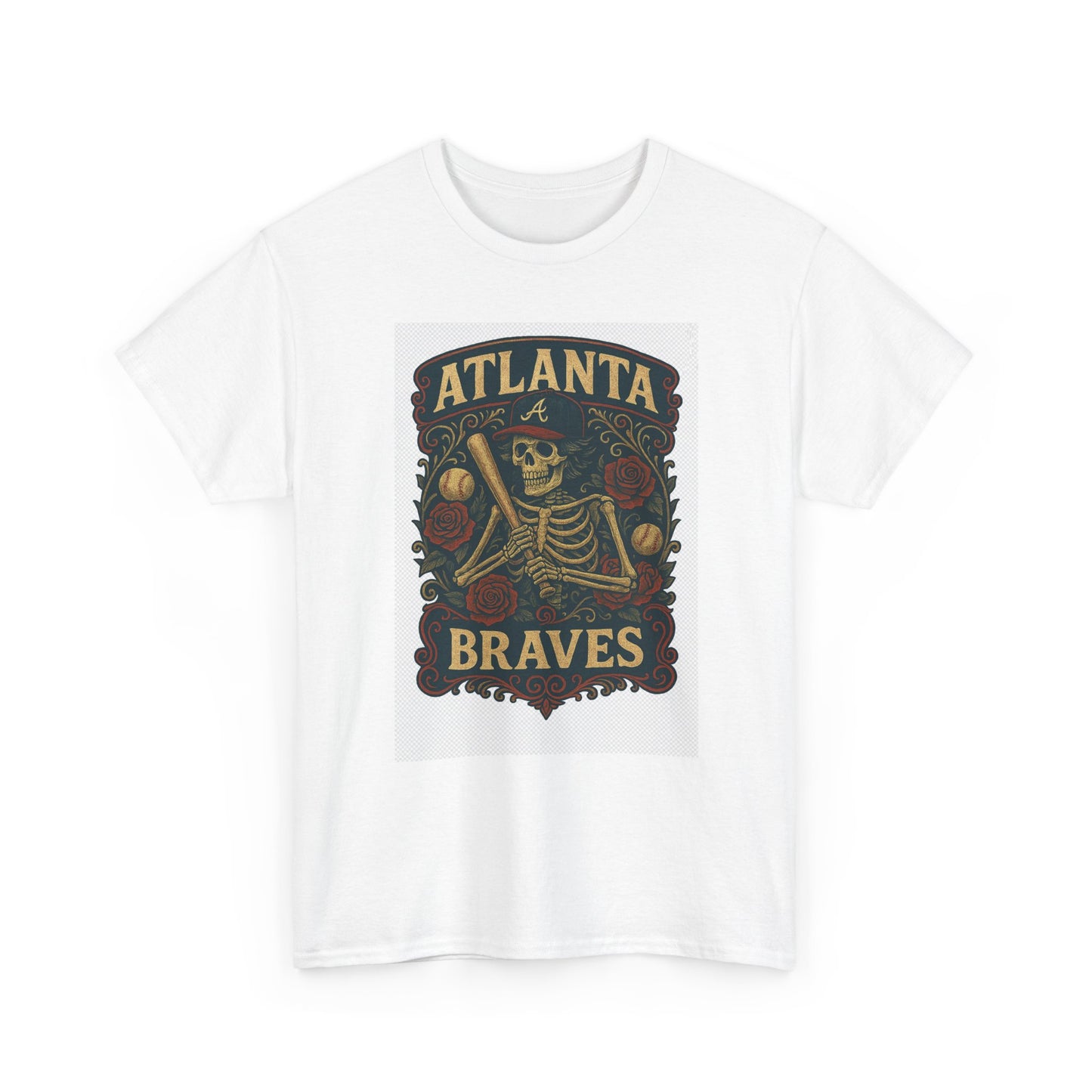 Atlanta Braves Retro Poster Art T-shirt