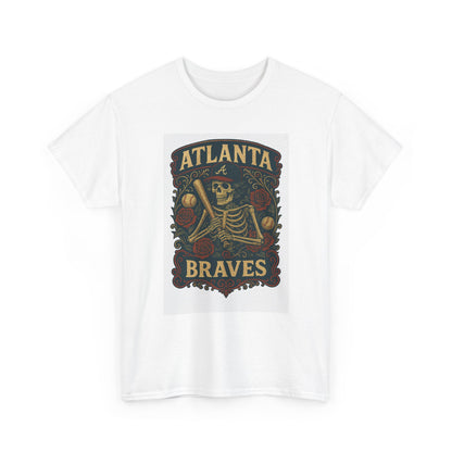 Atlanta Braves Retro Poster Art T-shirt