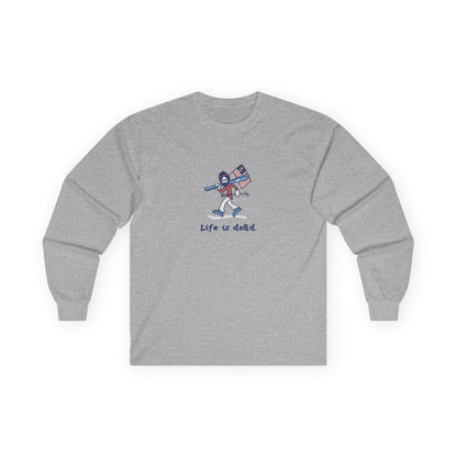 Life is dead. Skier Jerry - Grateful Dead Long Sleeve Tee