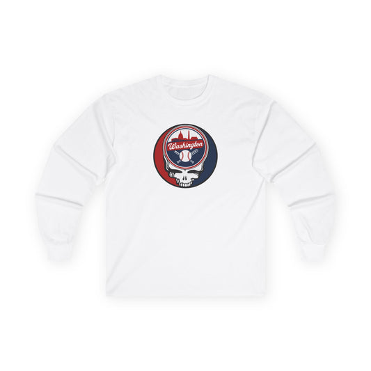 Washington Nationals Grateful Dead Long Sleeve Tee - MLB