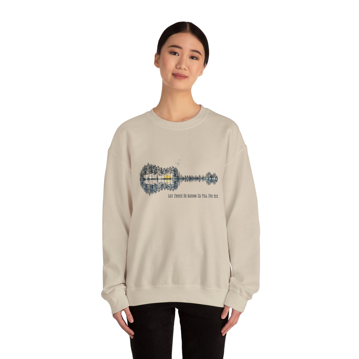 Life is dead. Ripple Crewneck Sweatshirt