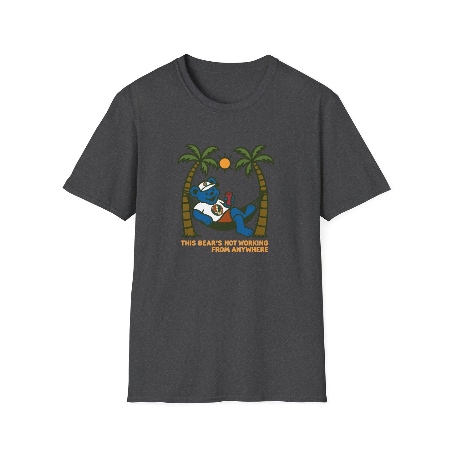 The Bear's Not Working From Anywhere - Life is dead. Grateful Dead TShirt