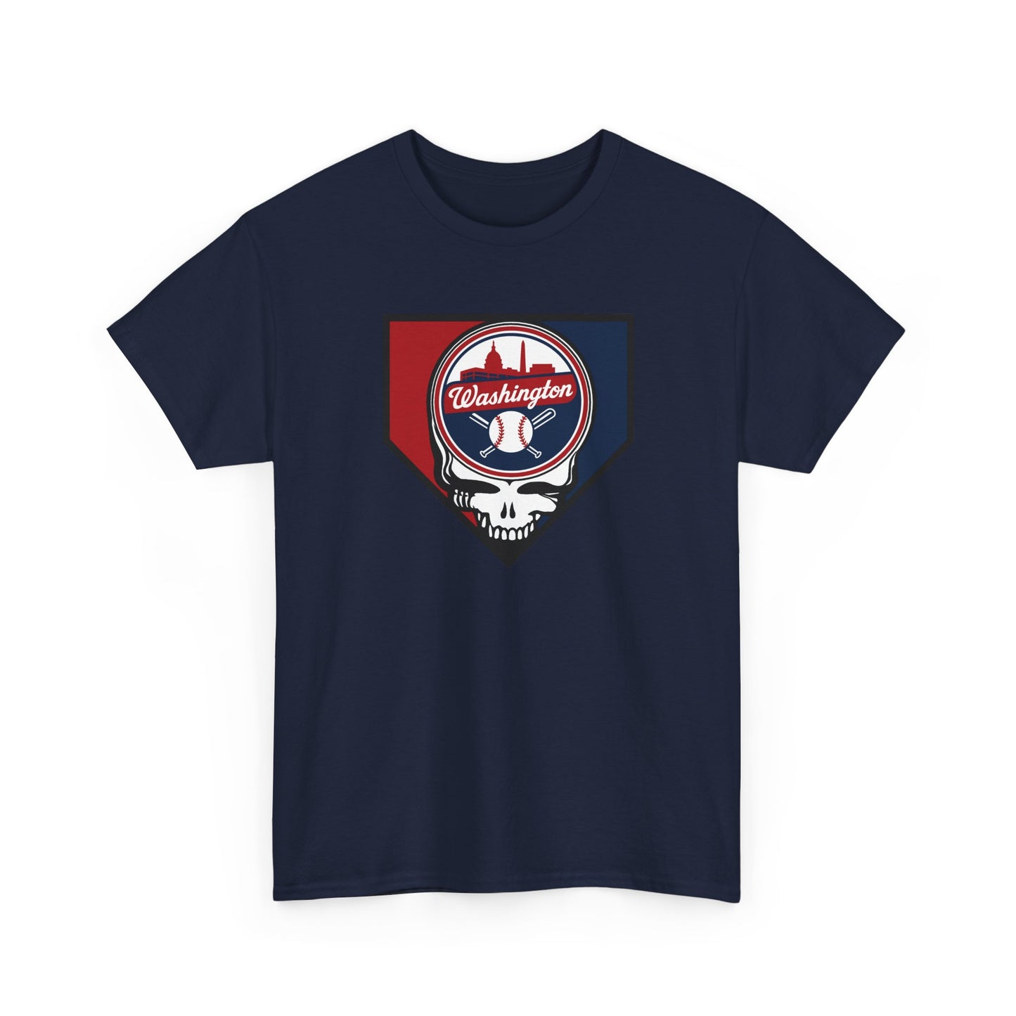 Home Run Collection: Washington Edition Grateful Dead Steal Your Face T-Shirt - MLB
