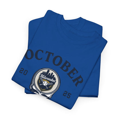 Milwaukee Brewers Playoffs 2025 Stealie Grateful Dead Tshirt