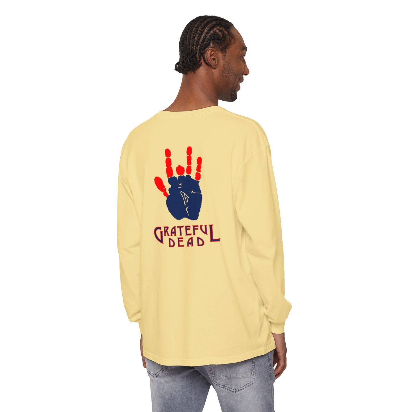 Jerry's Hand Two-Sided Vineyard Collection Garment-dyed Long Sleeve T-Shirt