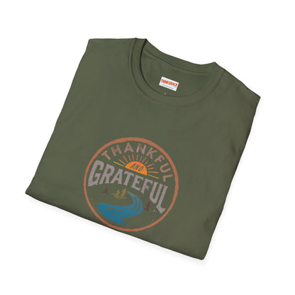Thankful and Grateful - Life is dead. Thanksgiving T-Shirt