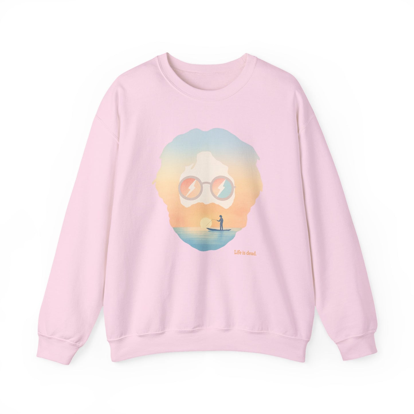 Tropical Jerry Life is dead. Crewneck Sweatshirt