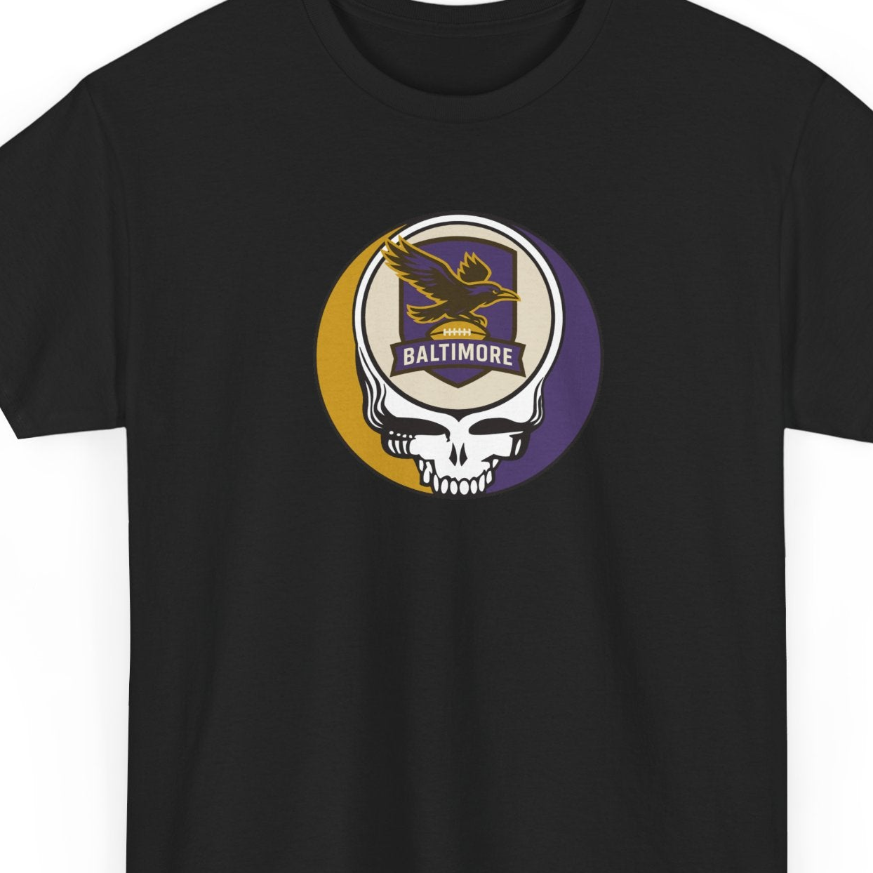 Baltimore Football Stealie Unisex T-Shirt - NFL