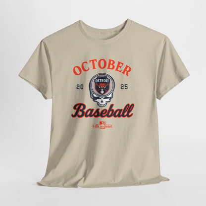 Detroit Tigers Playoffs 2025 Stealie Grateful Dead Tshirt